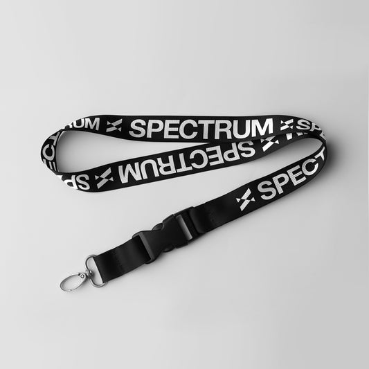 Spectrum Lanyard - Black
